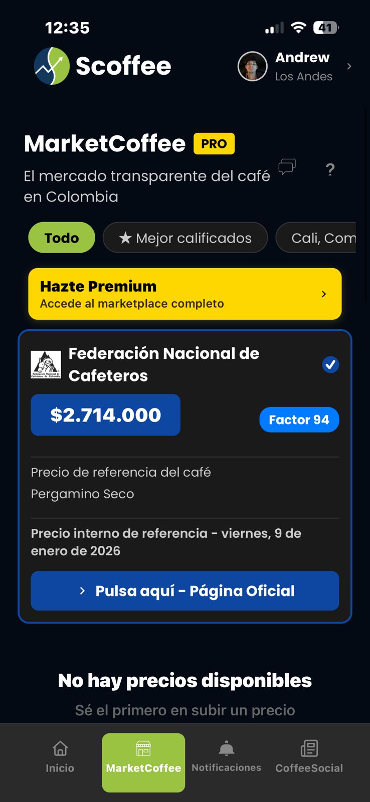 Scoffee App Screenshot 3